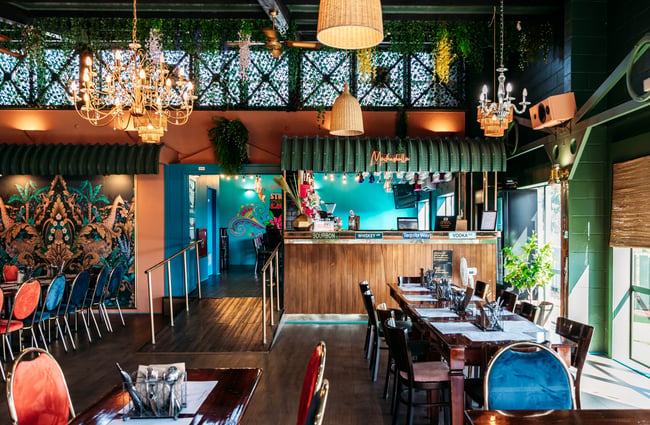 Dining room at Street Eats.