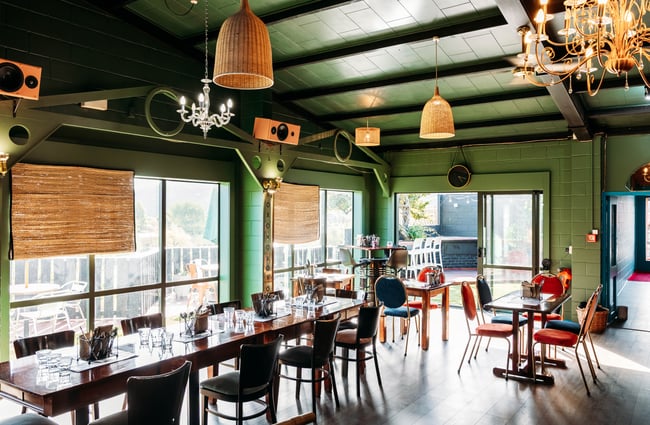 Alternative view of the dining room at Street Eats.