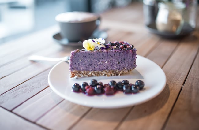 Purple slice.