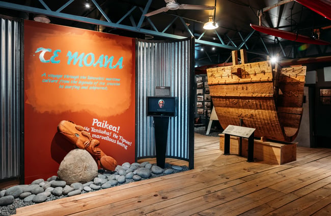 A museum exhibition.