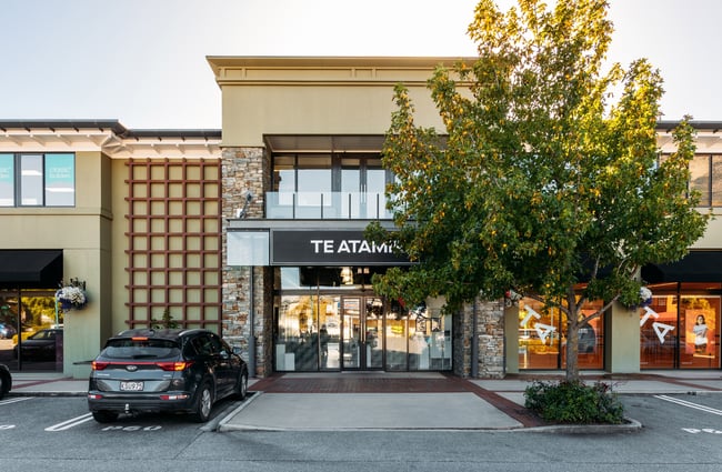 The exterior of Te Atamira in Queenstown.