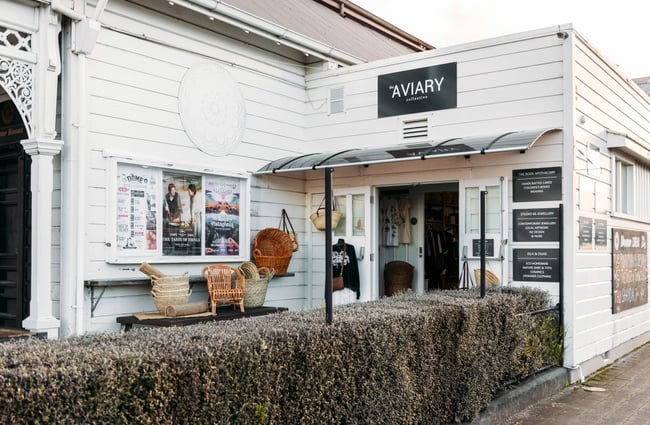 The exterior of The Aviary Gisborne.