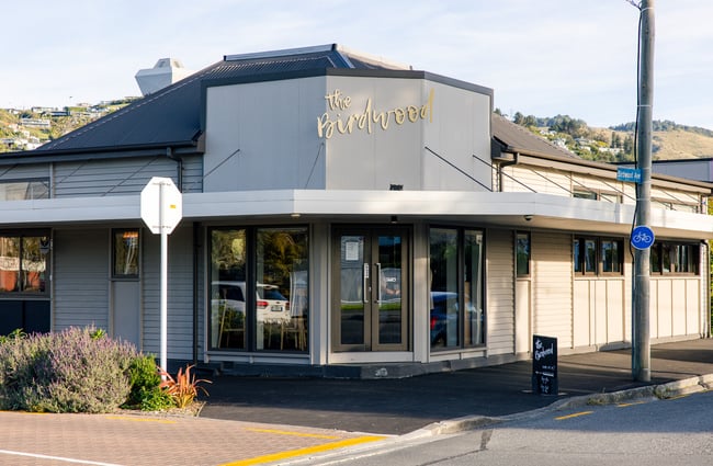 Building exterior of The Birdwood.