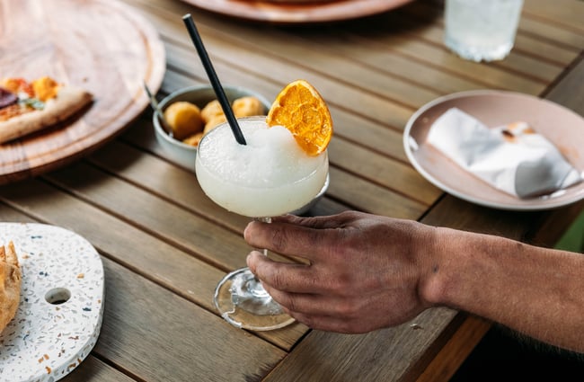 Cocktail at The Bond Store.