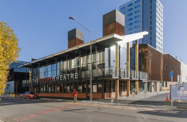 Exterior of The Court Theatre.