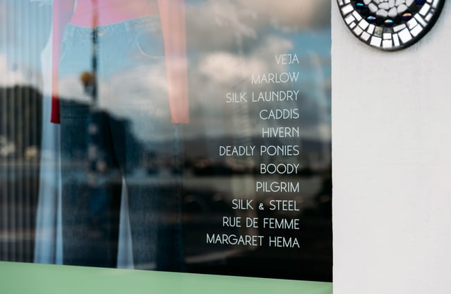 List of labels available at The Cove.