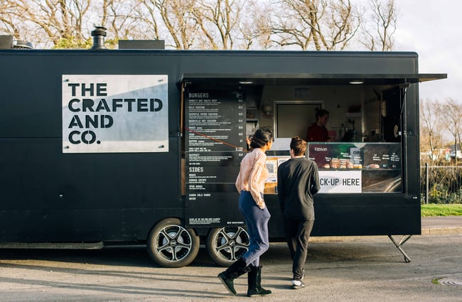The food truck.