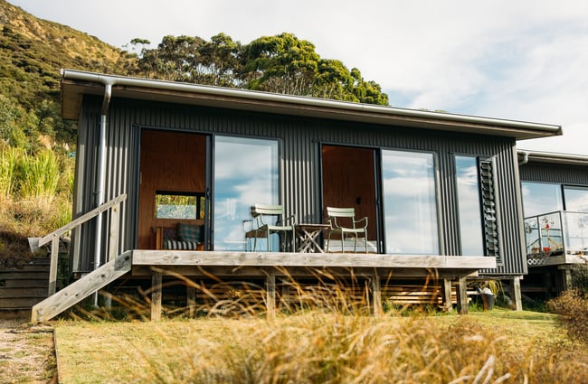 Exterior view of The Huts.