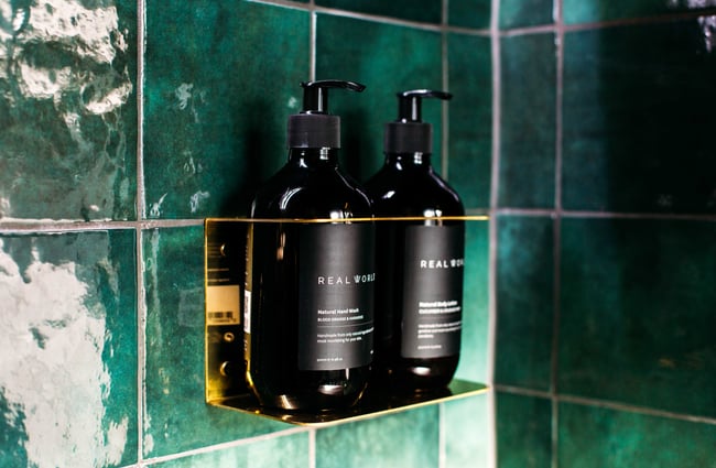 Soaps at The Intrepid Hotel.
