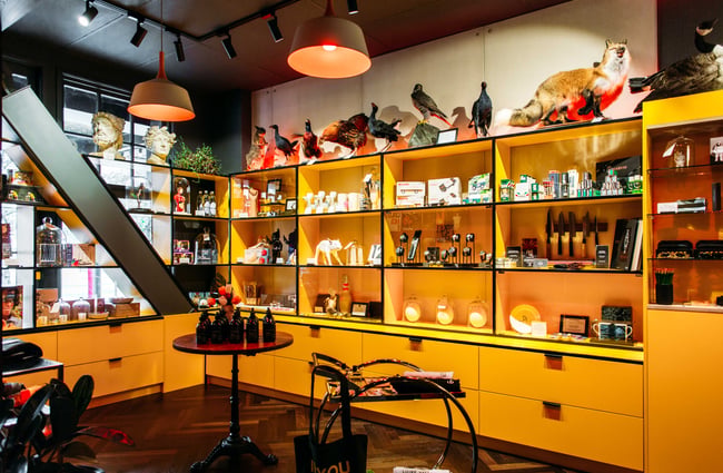The Intrepid Hotel shop.