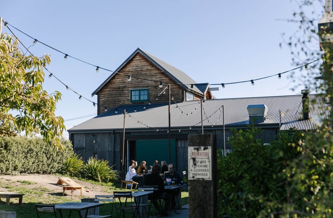 Outdoor area at The Laboratory.