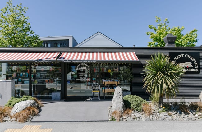 The Next Chapter in Wānaka exterior view.