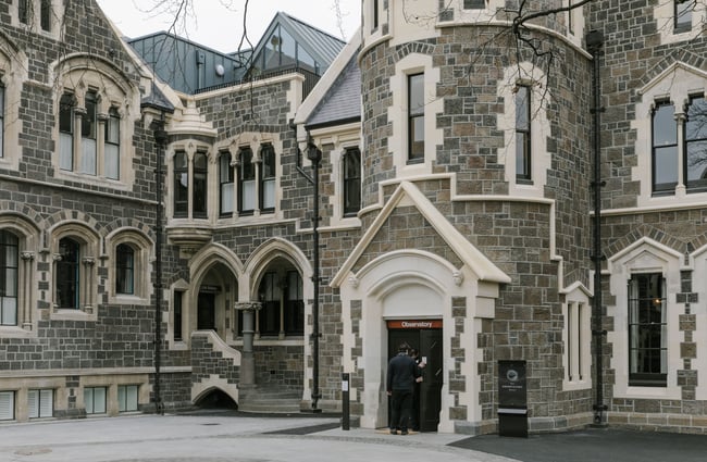 Arts Centre entry into Observatory Hotel.