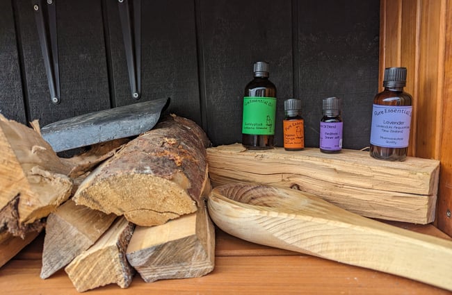 Essential oils to use during your sauna session at The Sauna Project.