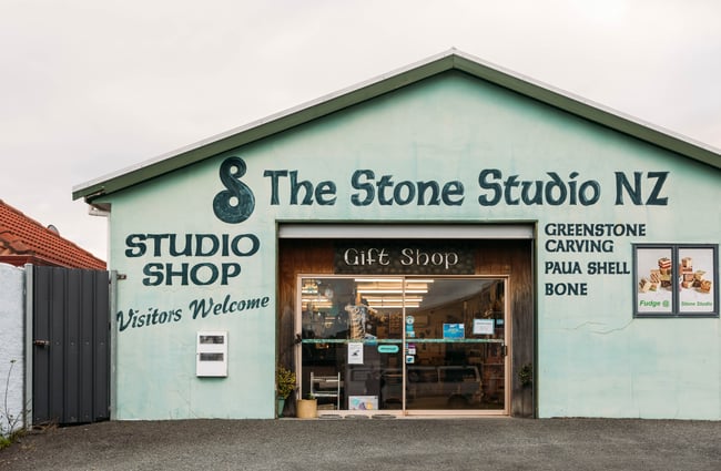 The exterior of The Stone Studio Gisborne.