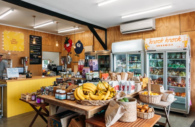 The inside of The Village Berry Gisborne.