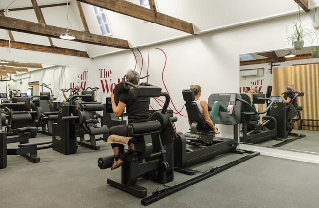 Clients using the Biocircuit system at The Well - Whole Body Studios.