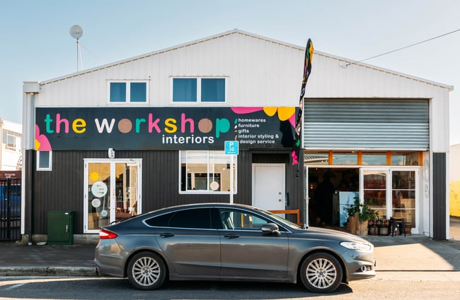 The exterior of The Workshop in Gisborne.