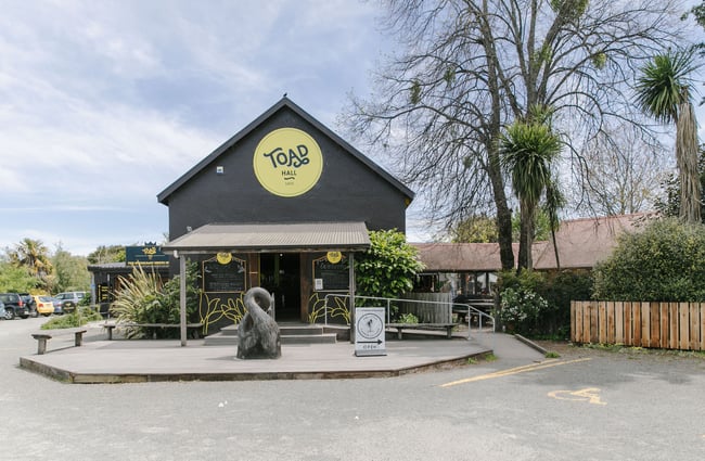 Exterior of Toad Hall, Motueka.
