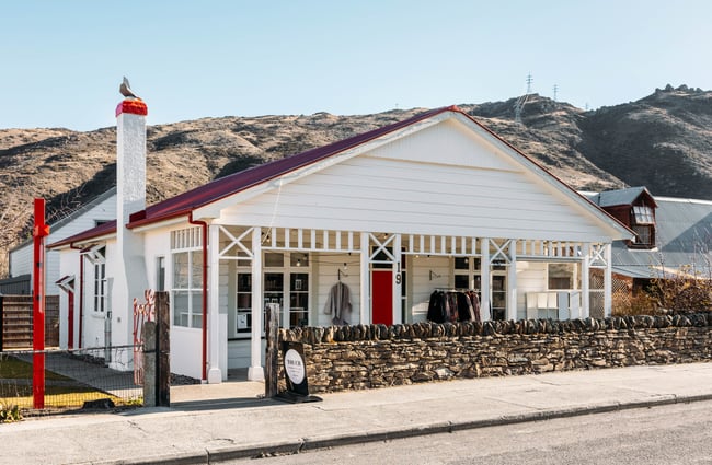 The exterior of Touch Yarns Clyde Central Otago.