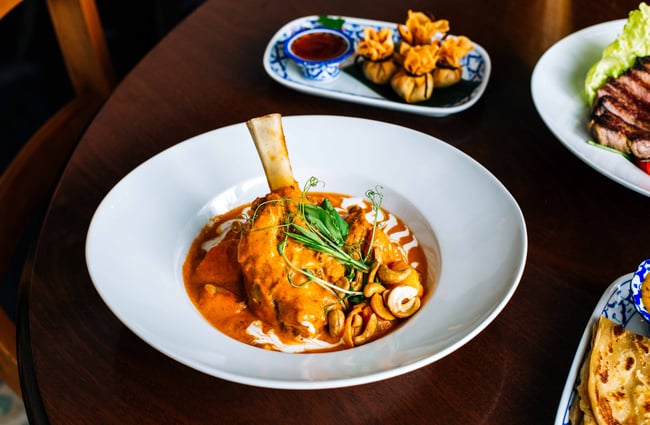Lamb shank from Tuk Tuk Thai.