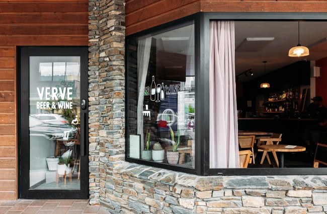 Building exterior of Verve.