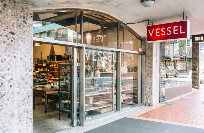 Exterior of Vessel.