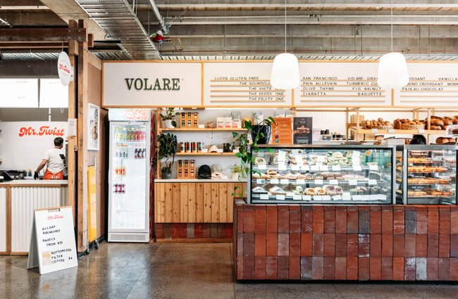 The cafe counter Volare in Made Hamilton East.