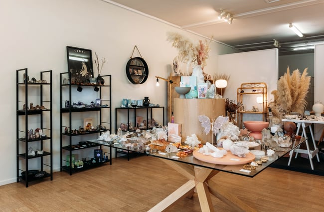 Shop interior of VVITCHMOUNTAIN.