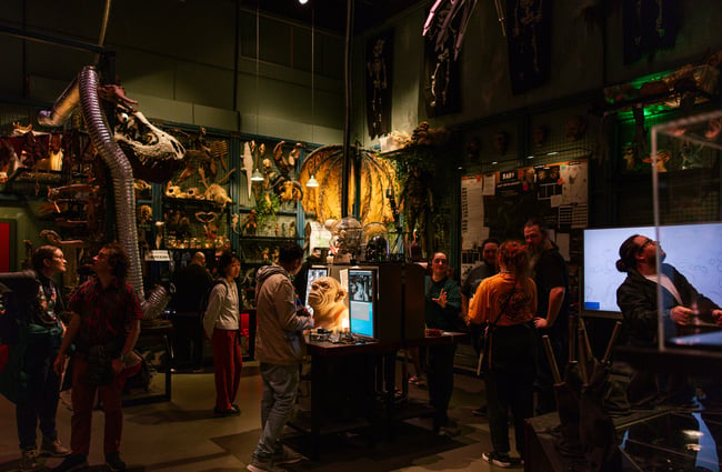 Inside Weta Workshop Auckland.
