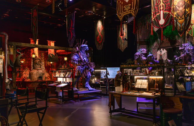 Inside Weta Auckland.
