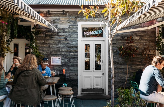 The entrance to Yonder Queenstown.