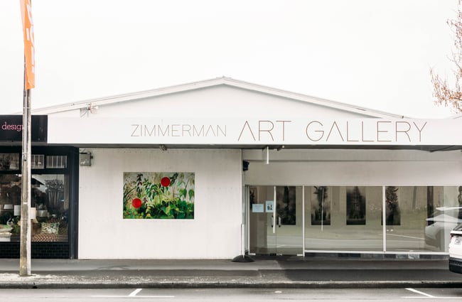 Building exterior of Zimmerman Art Gallery.