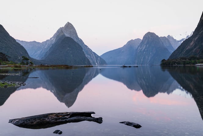 Milford Sound in Fiordland National Park.