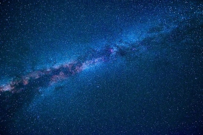 Stars in the night sky.