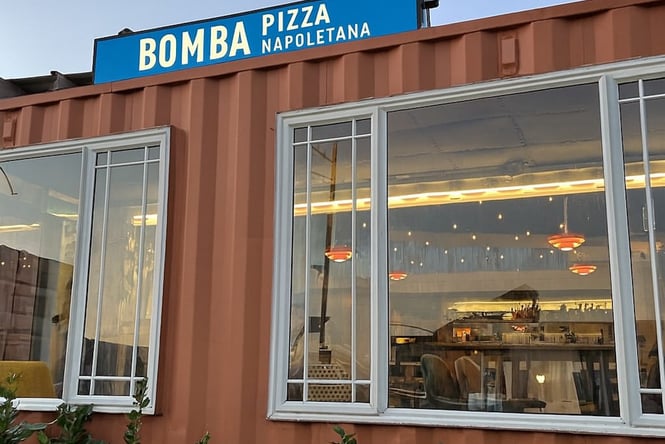 Exterior of new Bomba location in Lyttelton Christchurch