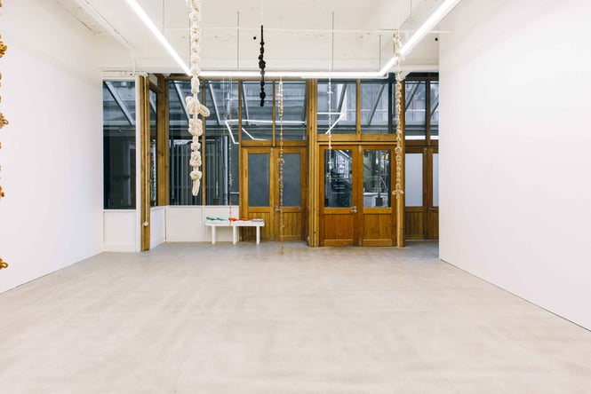 The inside of the Enjoy Gallery in Wellington.