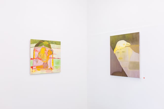 Inside the Laree Payne Gallery, Hamilton.