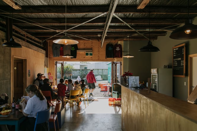 People enjoying a drink at Emporium Brewing