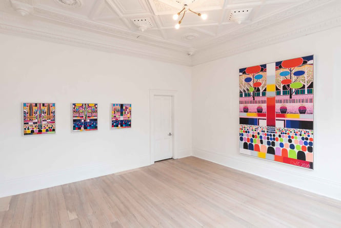 Photo: Russell Kleyn. Courtesy of McLeavey Gallery. An exhibition at McLeavey Gallery.