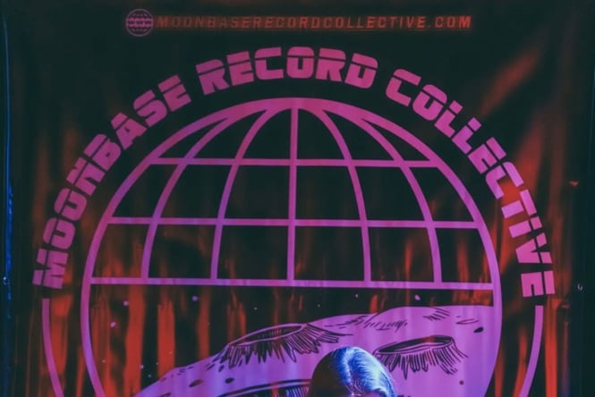 Moonbase Record Collective label..