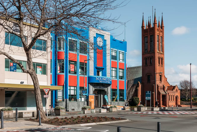 Square Edge building in Palmerston North.
