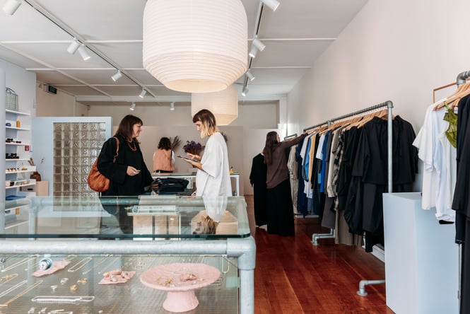 Shop view of Company of Strangers.