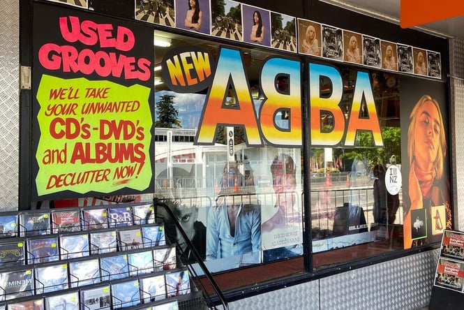 Exterior of My Music in Taupo.