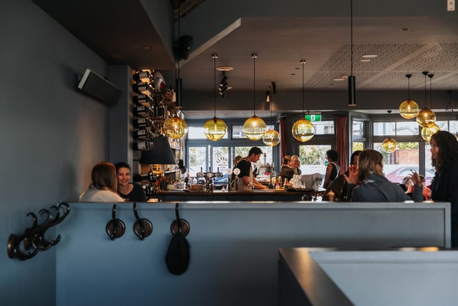 Diners at No.7 Balmac.
