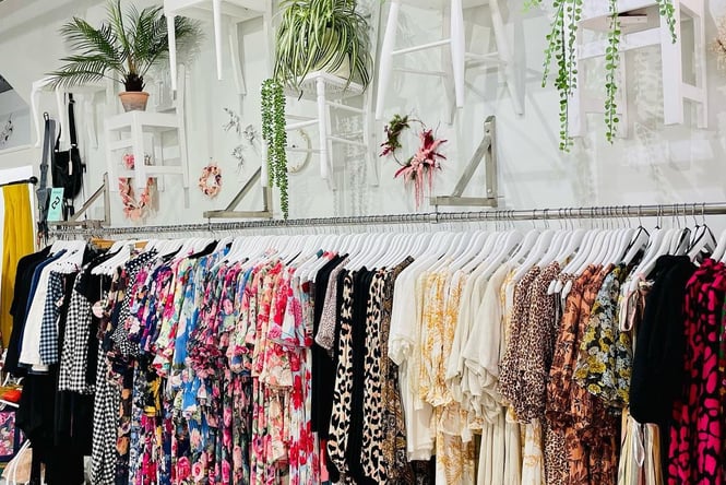 Inside Millie Rose store.