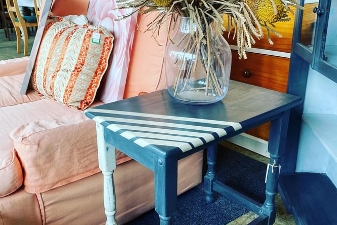 Vintage finds inside Panmure Habitat.