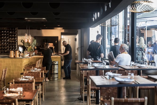 Barulho Instagram. Interior view of Barulho in Parnell, Auckland.