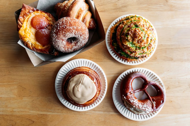 Pastries at BABCO.