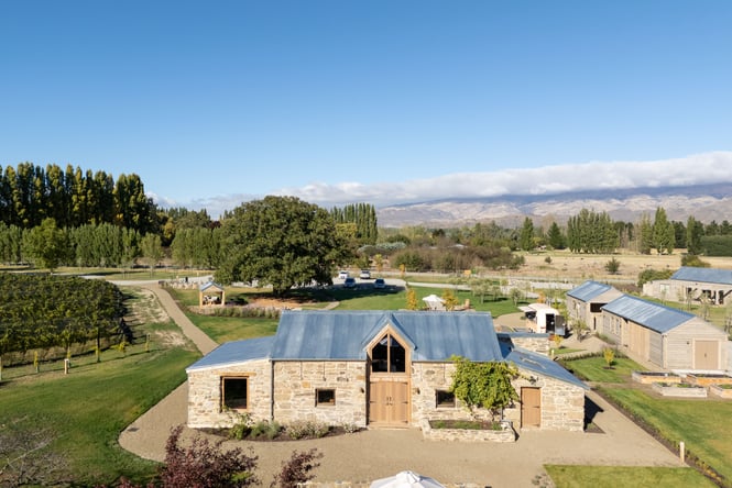 The outside of Monte Christo winery.